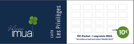 Carte de fidélité Maison IMUA